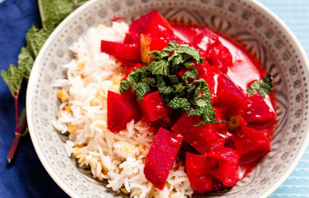 Rote-Bete-Curry